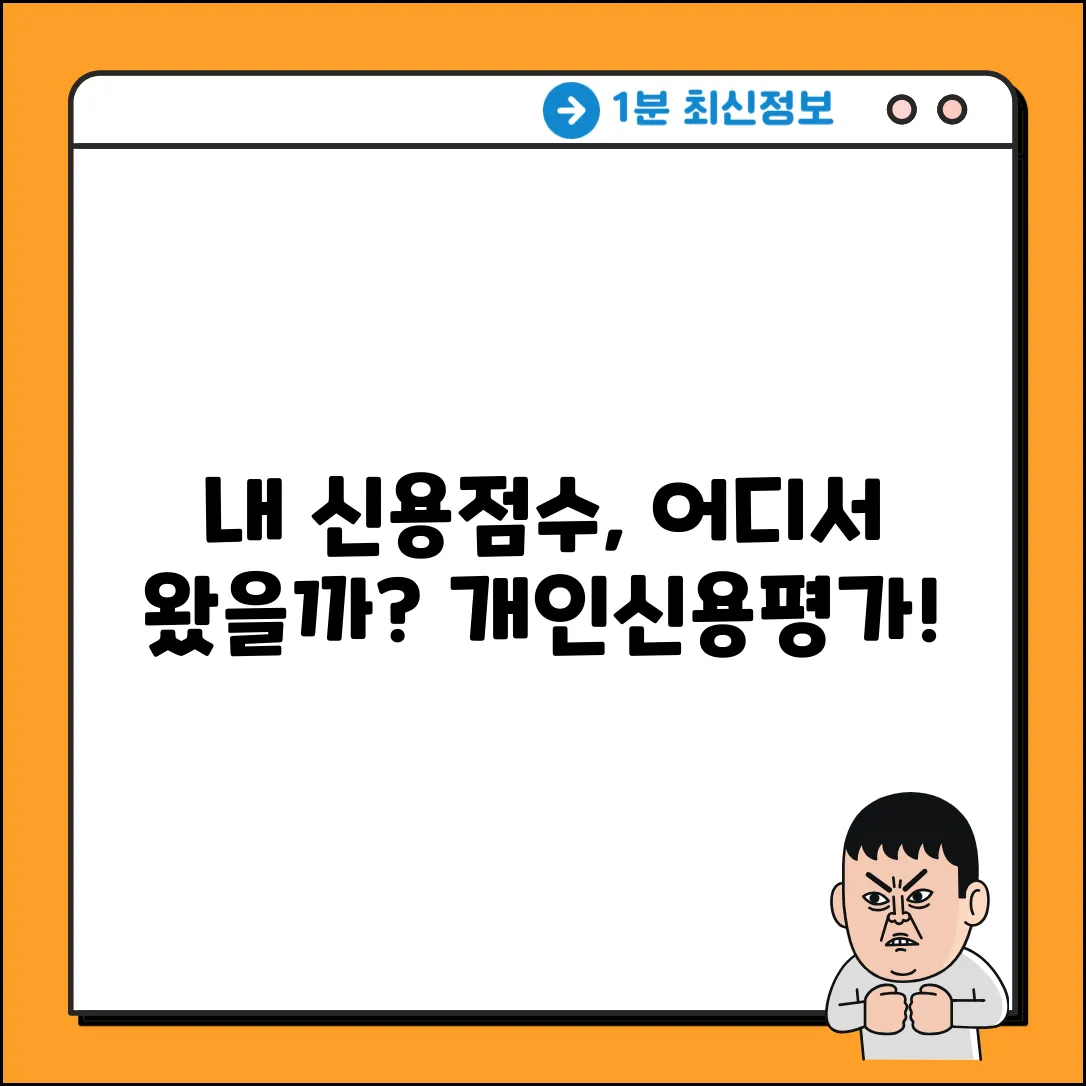 개인신용평가기관, 뭘 하는 곳일까?