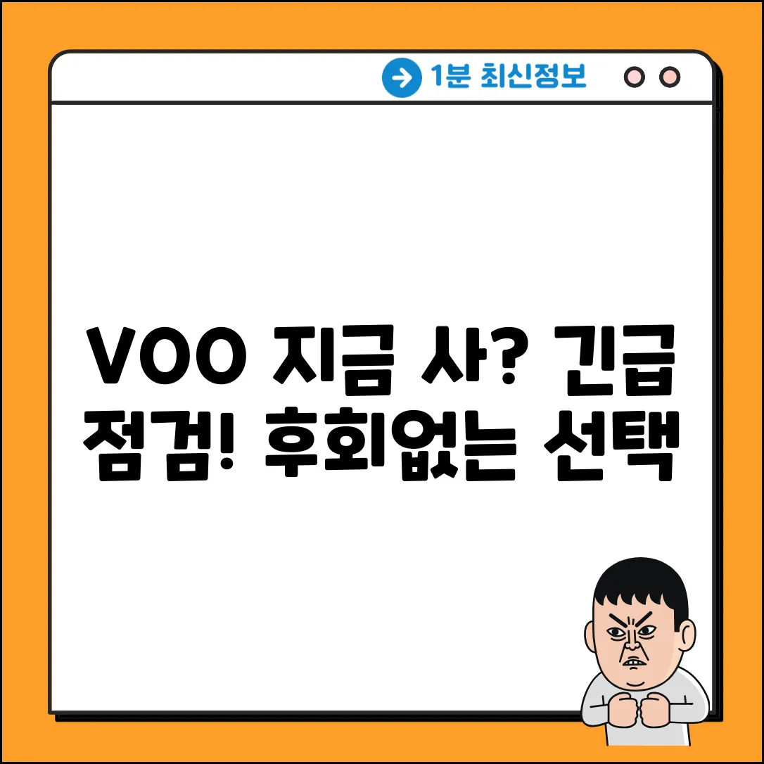 VOO 주가, 지금 투자해도 괜찮을까?