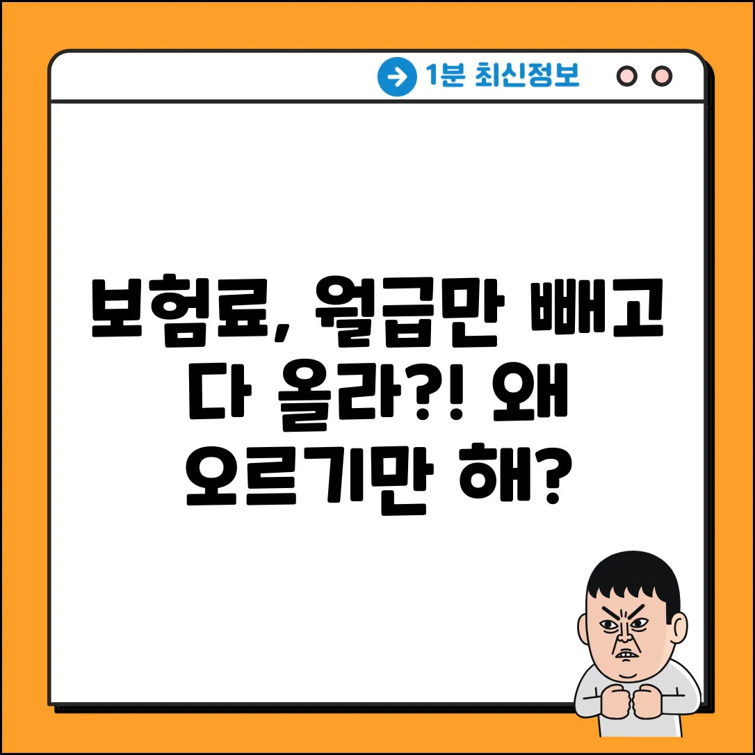 보험료, 왜 매번 오르는 걸까요?
